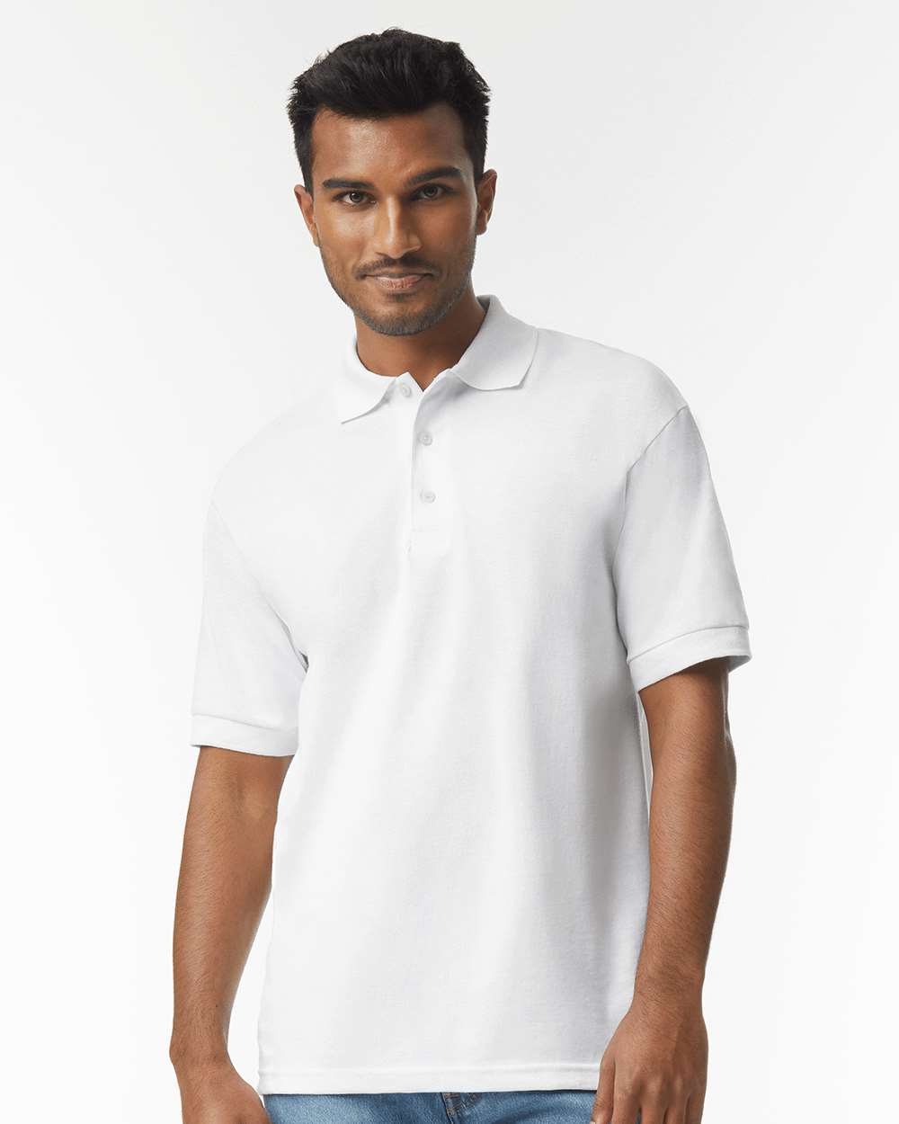 Gildan® DryBlend Short Sleeve Jersey Polo