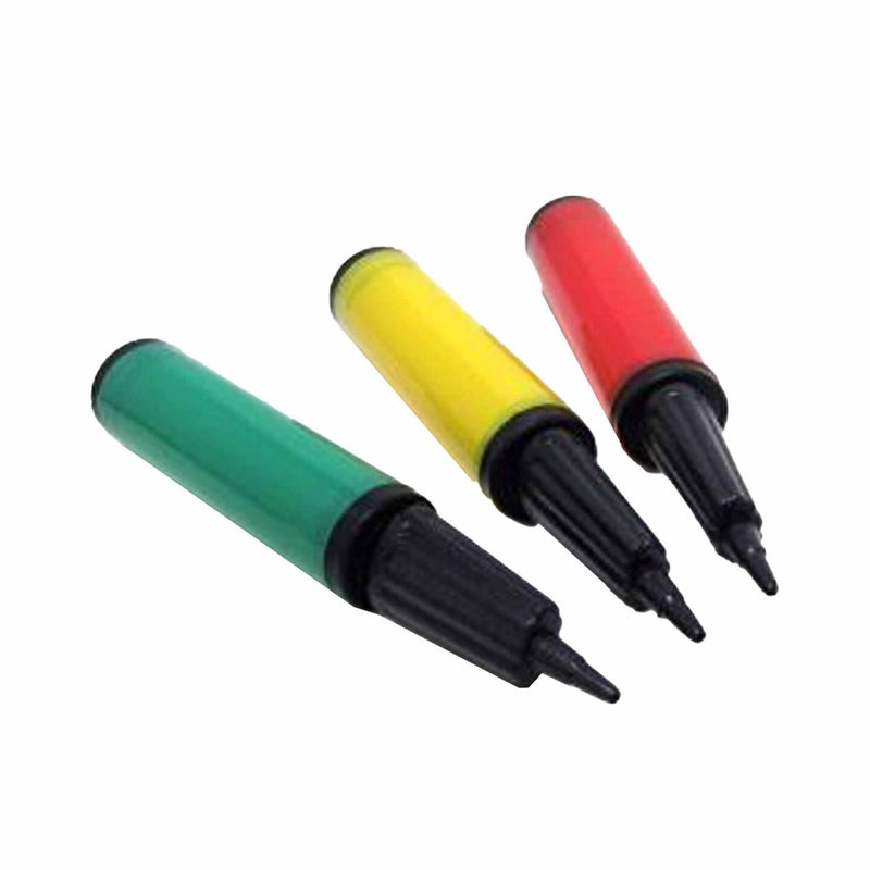 Balloon Pump Assorted Colors