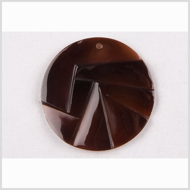 Natural Natural Red Shell Pendant 42MM
