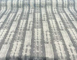 Ellen Degeneres Cap De Pera Cotton Fabric - Smoke Gray, White Stripe, 54" Width (1 Yard)