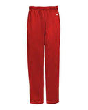 Badger Unisex Performance Fleece Open-Bottom Sweatpants