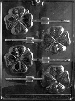 Shamrock Lolly Chocolate Mold - LPP002