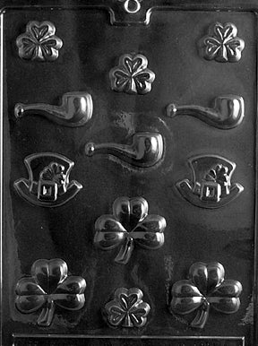 St. Patrick's Day Assortment Chocolate Mold - LPP004