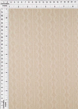 Jacquard Cable Knit Sweater Fabric