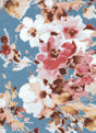 Rayon Floral Print Woven Fabric