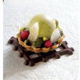 Flexible Chocolate Mold: Waffle, 50mm: 6 Cavites