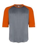 Camiseta de béisbol B-Core de manga 3/4 para jóvenes  