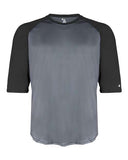 Youth B-Core Three-Quarter Sleeve Baseball T-Shirt