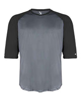Youth B-Core Three-Quarter Sleeve Baseball T-Shirt