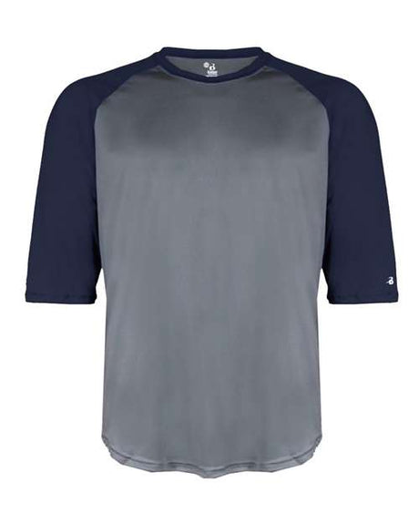 Youth B-Core Three-Quarter Sleeve Baseball T-Shirt