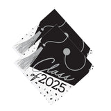 Creative Converting School Spirit White Class of 2025 Paper Dinner Napkins – 108 Count