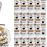 Graduation Cellophane Favor Bags with Twist Ties – 5" x 11.5", 12ct