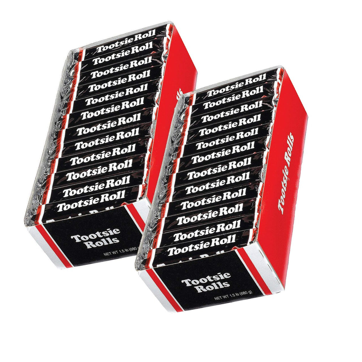 1.5 lbs Tootsie Roll Chocolate Candy Bars – 48 Count