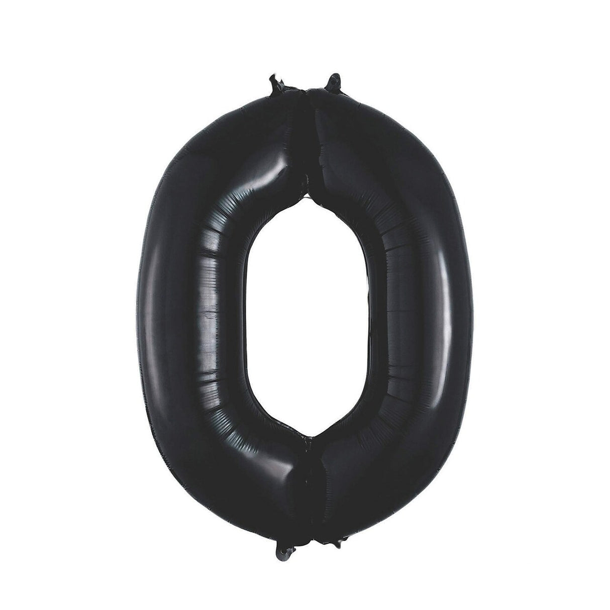 34" Black Number 0 Shaped Mylar Balloon – Everyday Fun Decoration