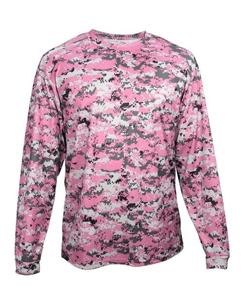 Digital Camo Long Sleeve T-Shirt