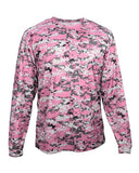Badger Men's Digital Camo Long Sleeve T-Shirt