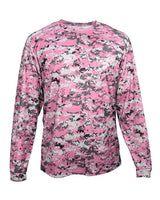 Badger Men's Digital Camo Long Sleeve T-Shirt
