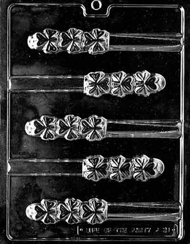 Shamrock Pretzel Chocolate Mold - LPP021