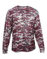 Badger Men's Digital Camo Long Sleeve T-Shirt