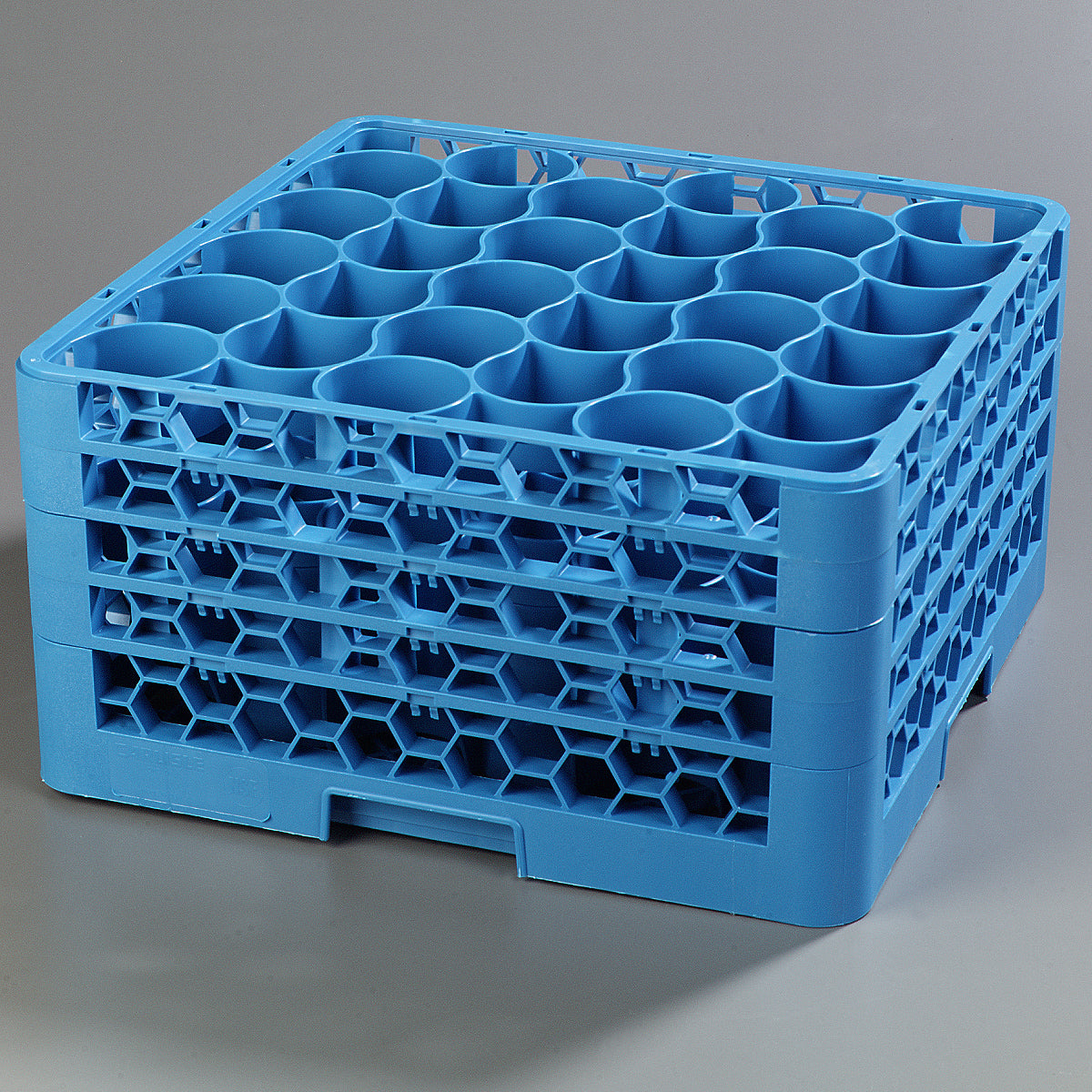 Carlisle RW30-314 OptiClean NeWave 30-Compartment Glass Dish Rack w/ 4 Extenders - Case of 2