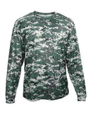 Badger Men's Digital Camo Long Sleeve T-Shirt