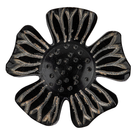 Engraved Natural Horn Button - 64L/40.5mm