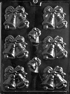 Large Bells Chocolate Mold - LPW002
