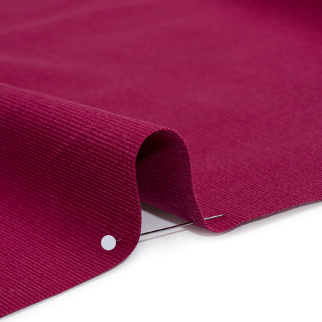 Featherwale Cotton Corduroy - Raspberry - Dawn Collection