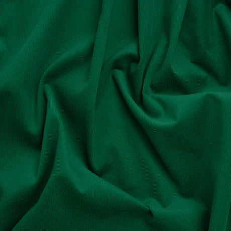 Featherwale Cotton Corduroy - Kelly Green - Dawn Collection