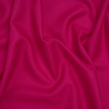 Virgin Merino Wool Twill Suiting Made in Italy - Cyclamen Pink