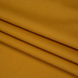 Virgin Merino Wool Twill Suiting Made in Italy - Yellow Ochre