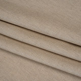Virgin Wool Twill Made in Italy - Beige Herringbone