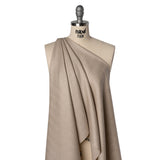 Virgin Wool Twill Made in Italy - Beige Herringbone