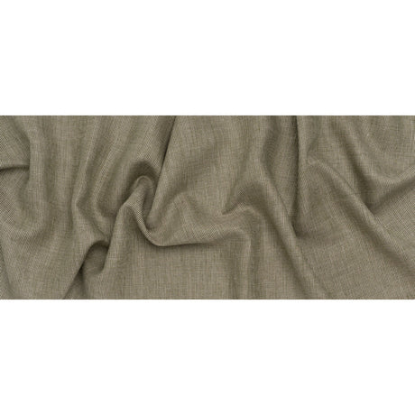 Linen Twill - Beige, Grass Green and White Stripes
