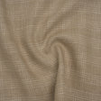 Medium Weight Linen Woven - Oatmeal Beige and White Fine Plaid