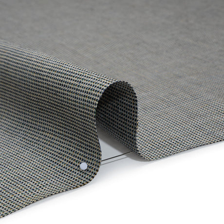 Linen Twill - Blue, Brown and Green Mottled