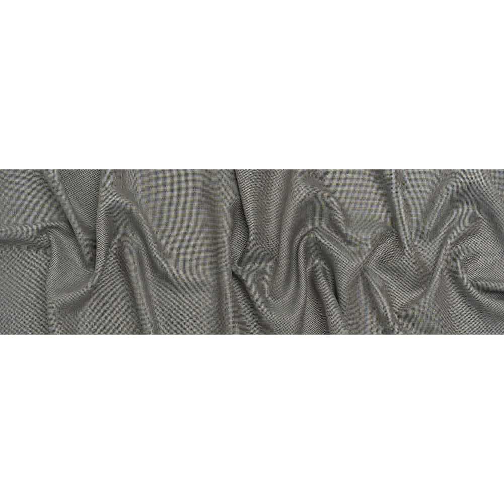 Linen Twill - Blue, Brown and Green Mottled