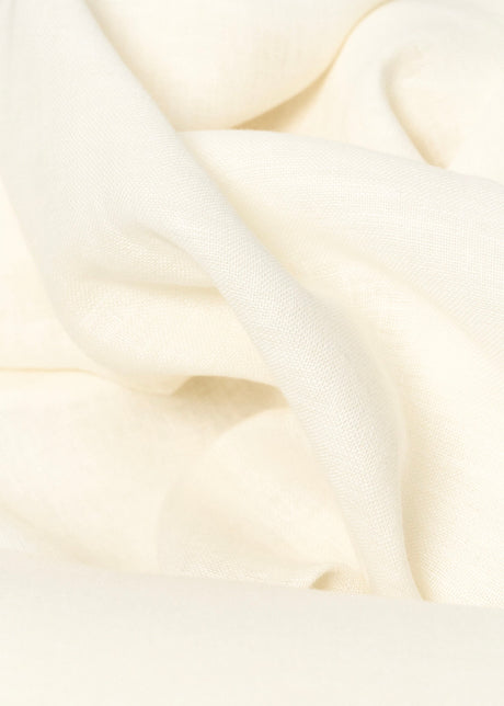 Linen Gauze Off-White Fabric