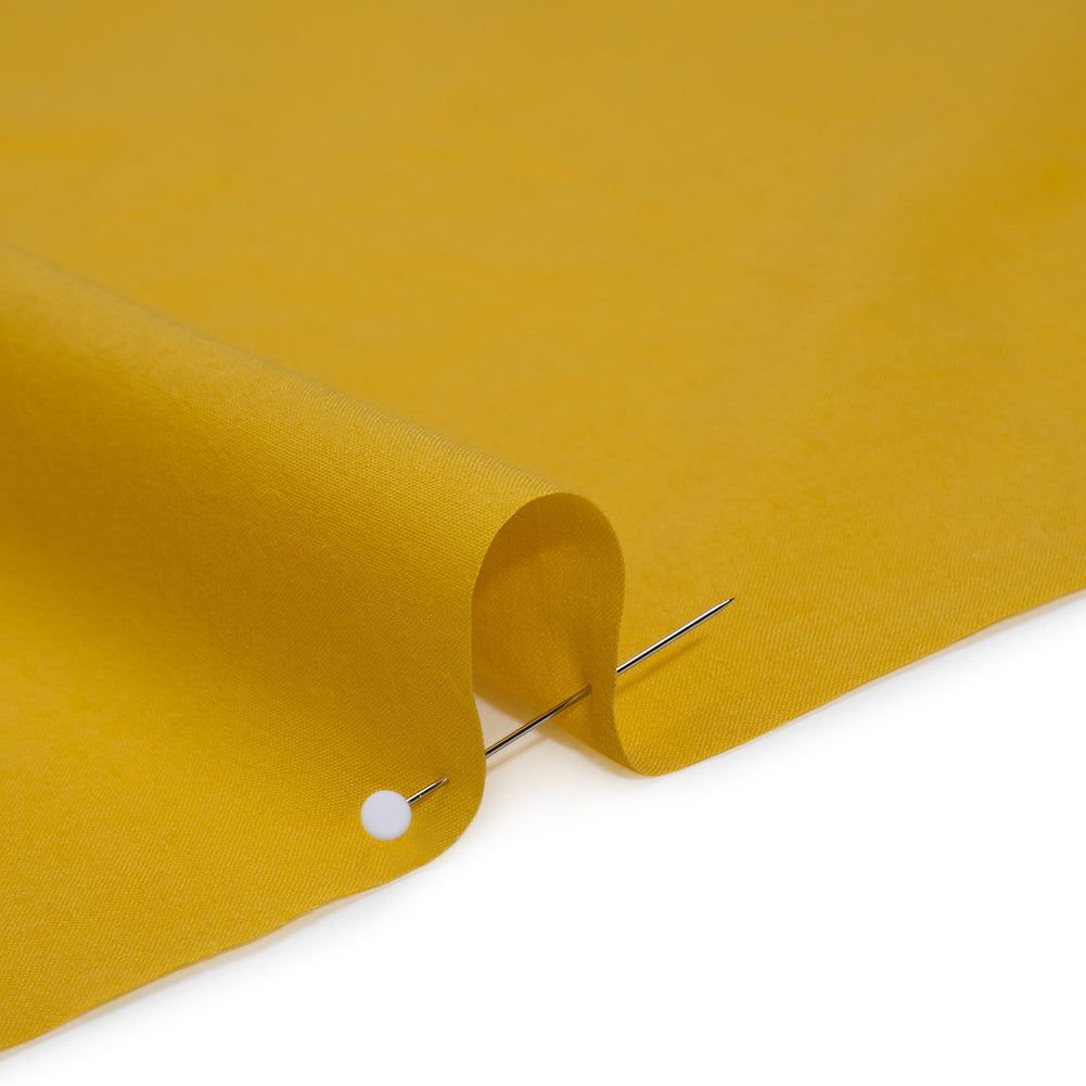 Cotton Voile - Daisy Daze Yellow - Famous Australian Designer Deadstock