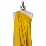 Cotton Voile - Daisy Daze Yellow - Famous Australian Designer Deadstock