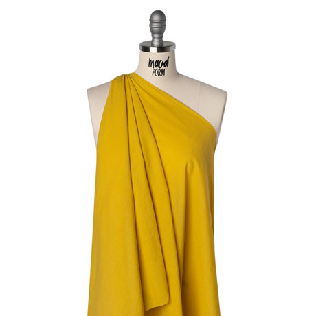 Cotton Voile - Daisy Daze Yellow - Famous Australian Designer Deadstock