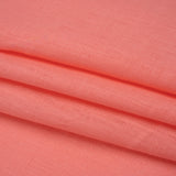 Medium Weight Linen Woven - Watermelon Pink - Famous Australian Designer Deadstock