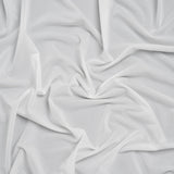 Stretch Polyester Jersey - Off White - Famous Australian Designer Deadstock