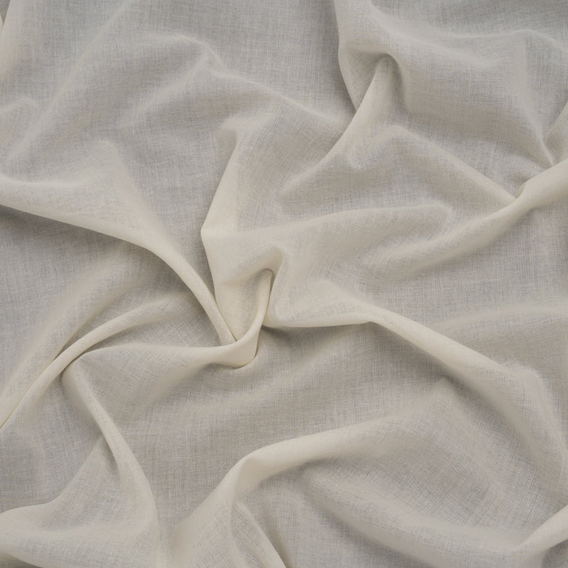 Cotton Voile Lining - Egret - Famous Australian Designer Deadstock