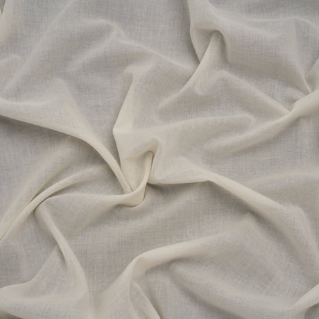 Cotton Voile Lining - Egret - Famous Australian Designer Deadstock