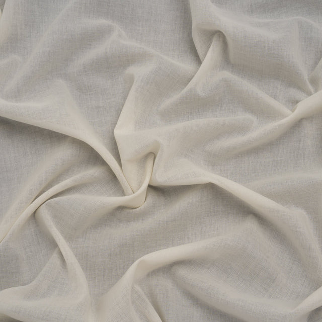 Cotton Voile Lining - Egret - Famous Australian Designer Deadstock