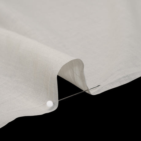 Cotton Voile Lining - Cream - Famous Australian Designer Deadstock