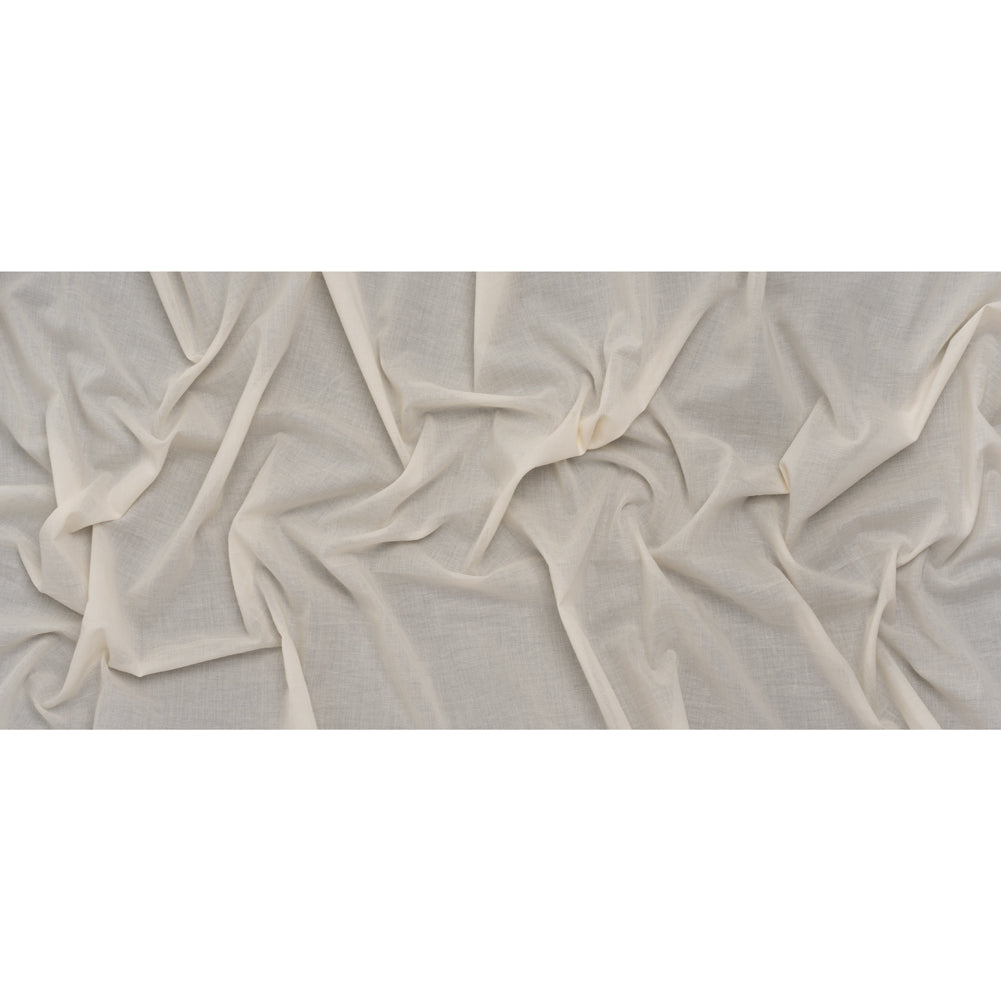 Cotton Voile Lining - Cream - Famous Australian Designer Deadstock