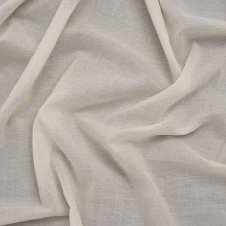 Cotton Voile Lining - Cream - Famous Australian Designer Deadstock