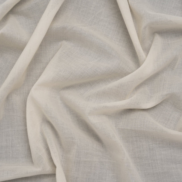 Cotton Voile Lining - Cream - Famous Australian Designer Deadstock